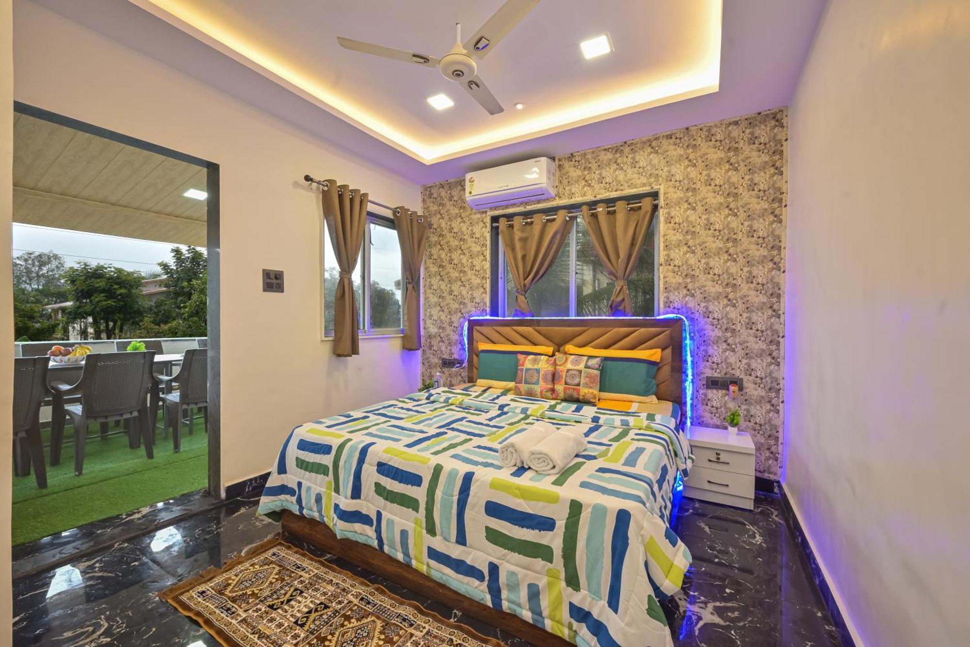 Empyrean Stay Ll 3Bhk Ll Marshall Villa Ll Large Pool Ll Ac Ll Lonavala Bagian luar foto