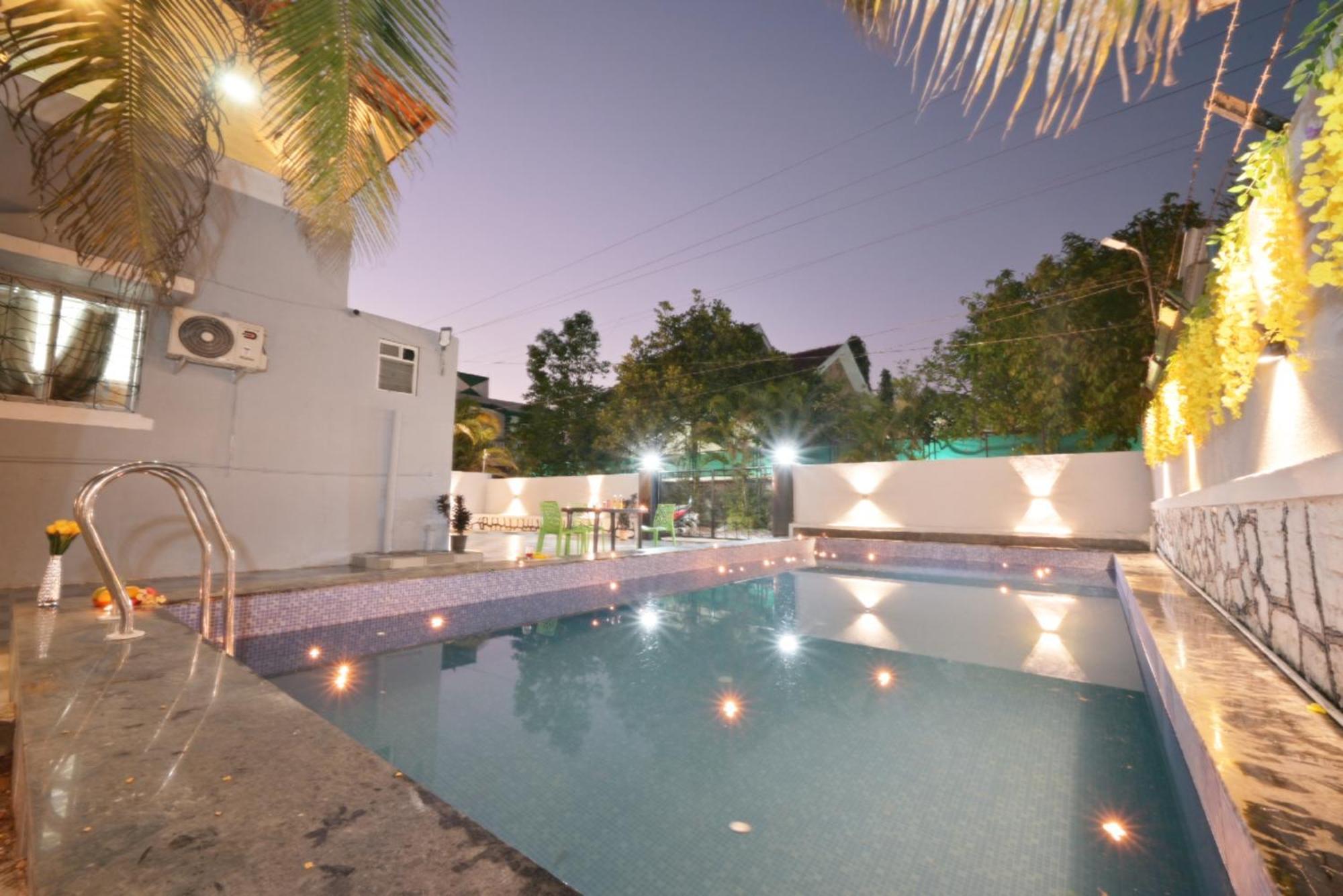Empyrean Stay Ll 3Bhk Ll Marshall Villa Ll Large Pool Ll Ac Ll Lonavala Bagian luar foto